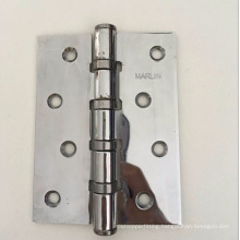 Sheet metal fabrication straight hole chromed polishing iron door hinge